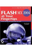 Flash MX 2004 at Your Fingertips