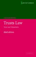 Trusts Law