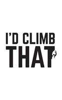 I'd Climb That
