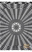 Mandala Notebook: energetic space for your notes and thoughts (version 24)