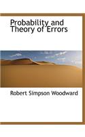 Probability and Theory of Errors