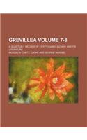 Grevillea Volume 7-8; A Quarterly Record of Cryptogamic Botany and Its Literature