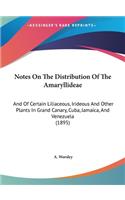 Notes on the Distribution of the Amaryllideae