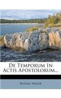 de Temporum in Actis Apostolorum...