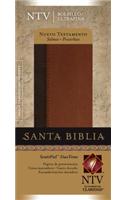 Nuevo Testamento con Salmos y Proverbios NTV, Edicion bolsillo ultrafina, DuoTono
