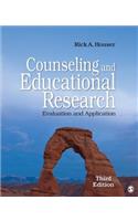 Counseling and Educational Research: Evaluation and Application