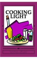 Cooking Light COOKBOOK My Own Healthy Recipes: Blank Cookbook Formatted for Your Menu Choices PERFECT PURPLE COVER