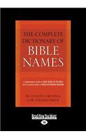 The Complete Dictionary of Bible Names