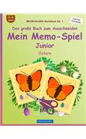 BROCKHAUSEN Bastelbuch Bd. 1 - Das große Buch zum Ausschneiden: Mein Memo-Spiel Junior: Ostern(1 Ostern)