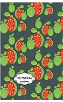 Notebook Journal Dot-grid, Fruits Pattern No.2