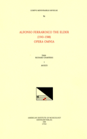 CMM 96 Alfonso Ferrabosco the Elder (1543-1588), Opera Omnia, Edited by Richard Charteris in 9 Volumes. Vol. I Motets, Volume 96