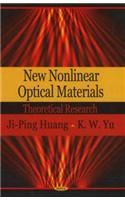 New Nonlinear Optical Materials