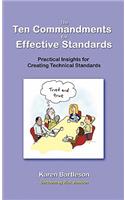 The Ten Commandments for Effective Standards