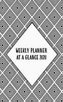 Weekly Planner At A Glance 2020