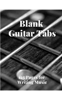 Blank Guitar Tabs