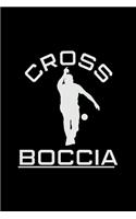 Cross boccia: 6x9 Crossboccia - lined - ruled paper - notebook - notes