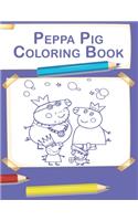 Peppa Pig Coloring Book: High-quality coloring book. Peppa's and friends adventures. Coloring book for kids ages 2-4, 4-8