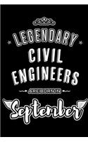 Legendary Civil Engineers are born in September