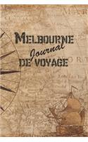 Melbourne Journal de Voyage: 6x9 Carnet de voyage I Journal de voyage avec instructions, Checklists et Bucketlists, cadeau parfait pour votre séjour en Melbourne et pour chaque 