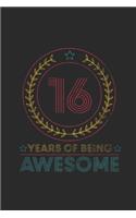 16 Years Of Being Awesome