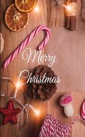 Merry Christmas: Merry Christmas notebook/journal/planner 100 pages Beautiful writing book