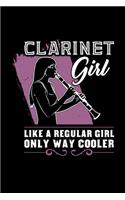 Notebook Clarinet Girl