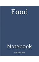 Food: Notebook