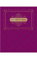 Dot Grid Journal: Certified Journal Addict - A Pretty and Elegant Pink and Gold Theme Makes This Notebook Perfect for Home, School, or Office!(1 Elegant Luxury Dot Grid Journal)