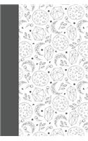 Notebook: Moon Crystal Pattern Designed Cover: Dotted Grid, (6 X 9)