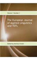 The European Journal of Applied Linguistics and TEFL Volume 1 Number 1