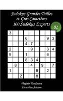 Sudokus Grandes Tailles et Gros Caractères - Niveau Expert - N°2