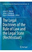 Legal Doctrines of the Rule of Law and the Legal State (Rechtsstaat)