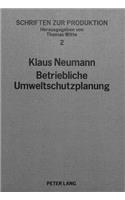 Betriebliche Umweltschutzplanung mit Hilfe der Simulation