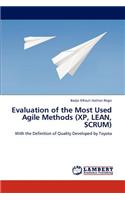 Evaluation of the Most Used Agile Methods (XP, Lean, Scrum)