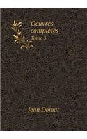 Oeuvres complétés Tome 3