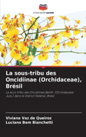 sous-tribu des Oncidiinae (Orchidaceae), Brésil