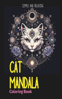 Cat Mandala Coloring Book