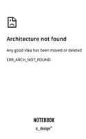 Notizbuch / Skizzenbuch für Architekten, Designer, Kunst / Design / Architektur Studenten
