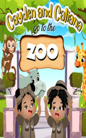 Cayden & Caliana Go to the Zoo