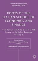 Roots of the Italian School of Economics and Finance
