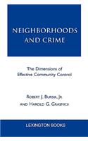 Neighborhoods and Crime