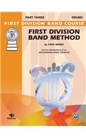 First Division Band Method, Part 3