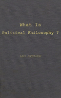 What Is Political Philosophy?