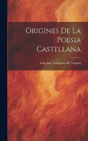 Origines De La Poesia Castellana
