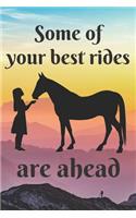 Horseback Riding Blank Lined Journal Notebook
