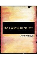 The Coues Check List