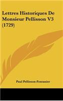 Lettres Historiques de Monsieur Pellisson V3 (1729)