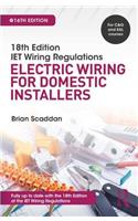 Iet Wiring Regulations: Electric Wiring for Domestic Installers