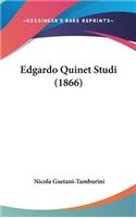 Edgardo Quinet Studi (1866)