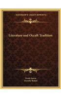 Literature and Occult Tradition